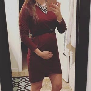 Small Maternity Pink Blush Dress